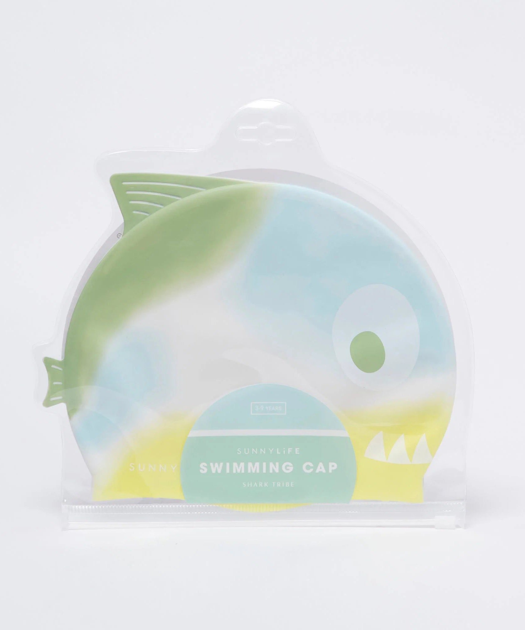 Sunnylife - Köpekbalığı Desenli Çocuk Yüzme Bonesi-Dinossi