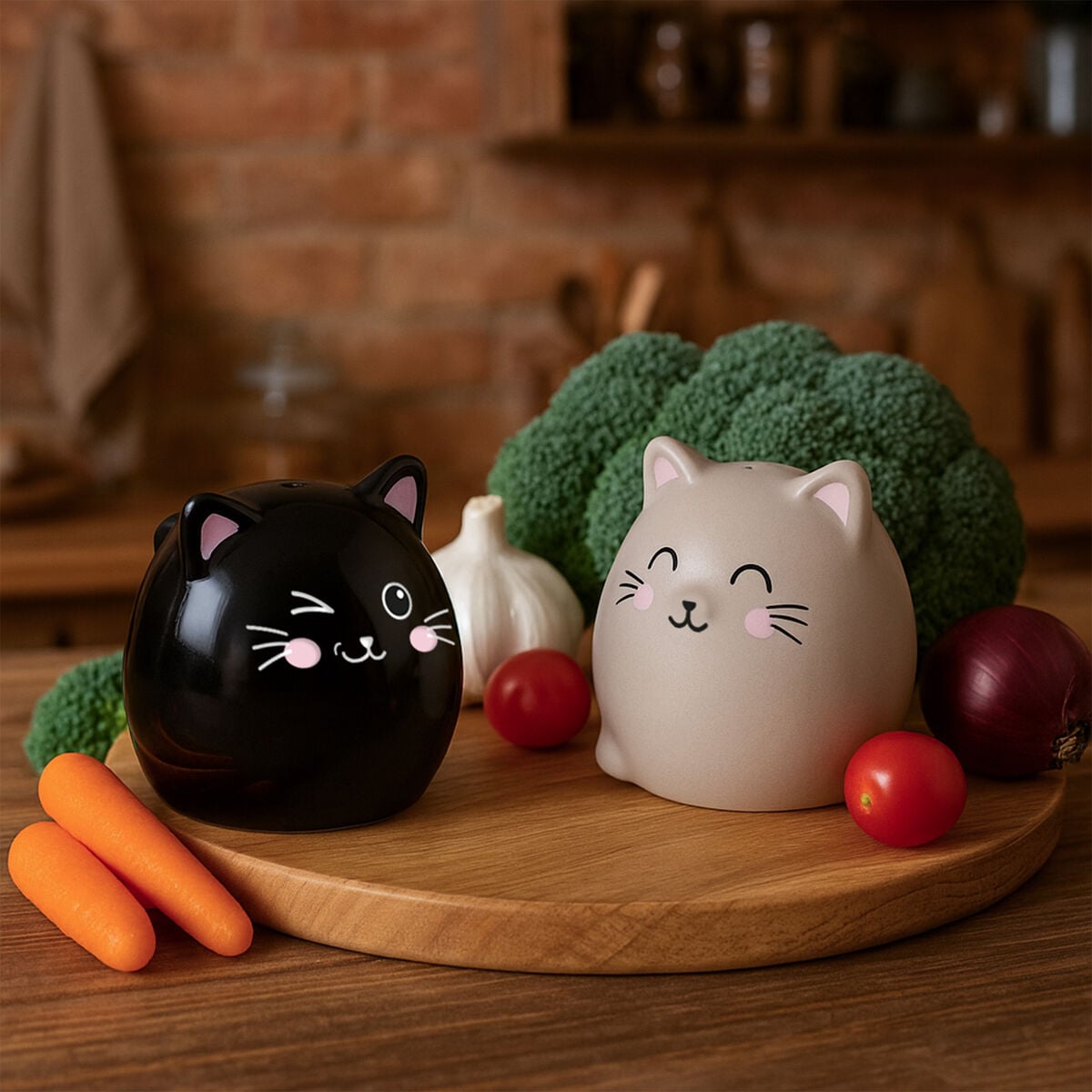Legami - Ceramic Salt ve Pepper Seti - Salt & Pepper