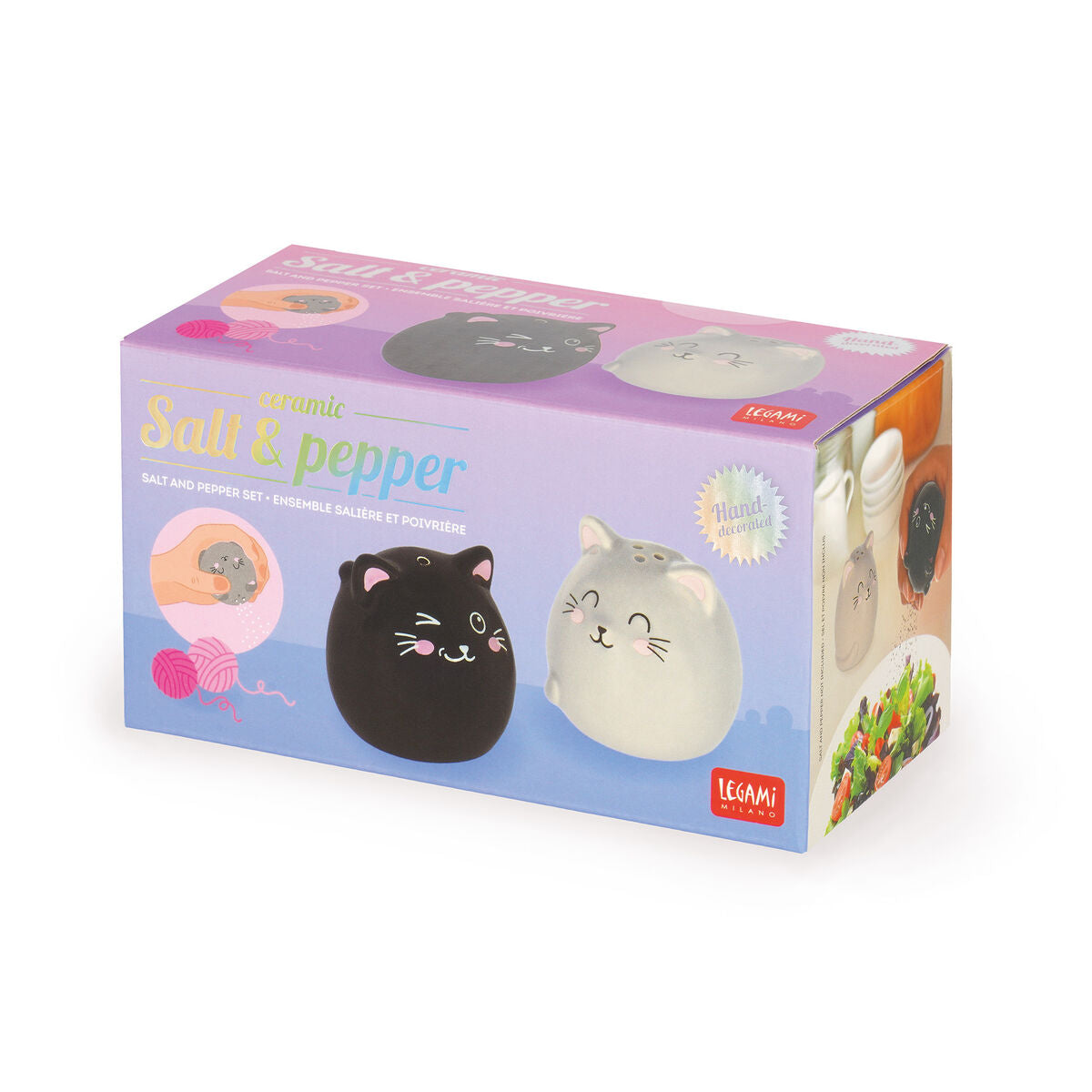 Legami - Ceramic Salt ve Pepper Seti - Salt & Pepper