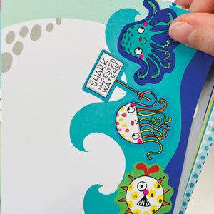 Rachel Ellen - Love Our Planet Sticker Scene Colouring & Activity Book
