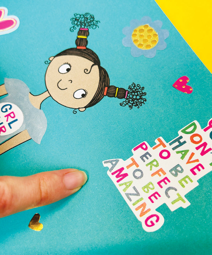 Rachel Ellen - Girl Power Sticker Scene Coloring and Activity Book