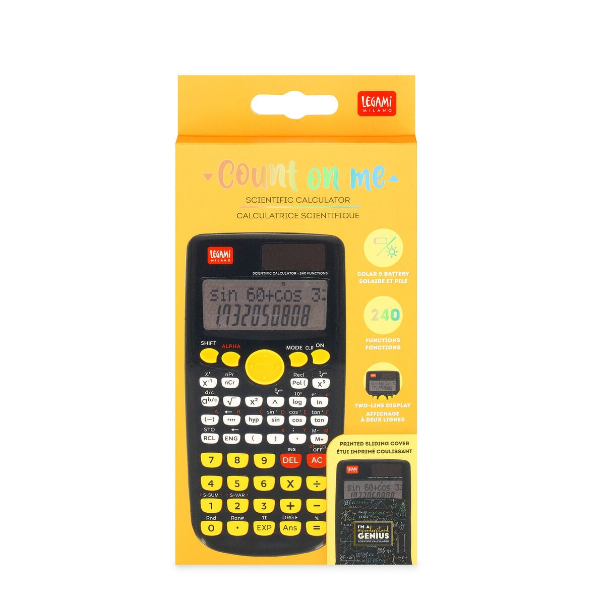 Legami - Genius Scientific Calculator - Count on me