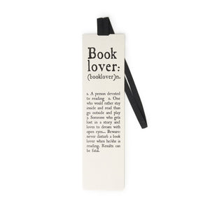 Legami - Illustrated Kitap Ayracı ile Elastic Band - Kitap Lover, Read to Live - Kitap Ayracı