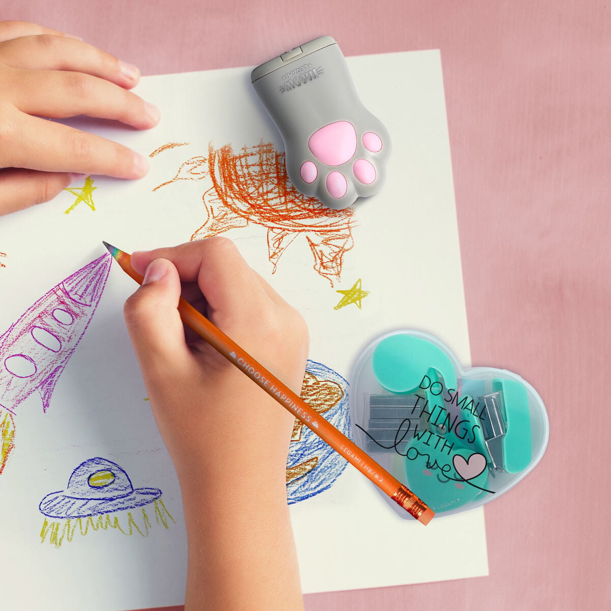 Legami - Mini Stationery Seti - Kalp