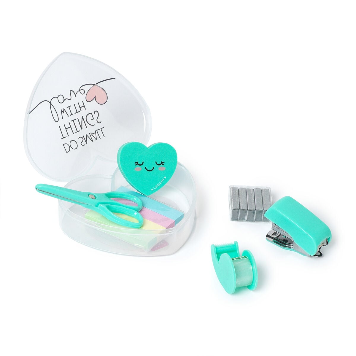 Legami - Mini Stationery Seti - Kalp