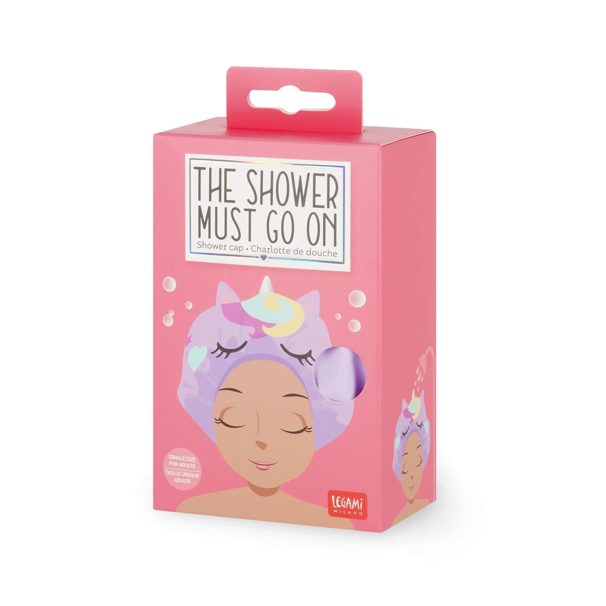 Legami - Tek Boynuzlu At Shower Cap - Shower Must Go On