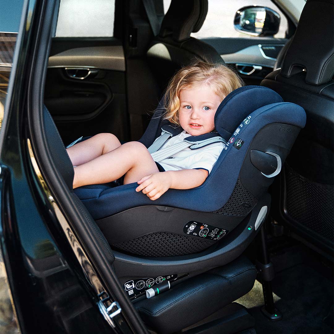 CYBEX Sirona Gi i-Size Plus Car Seat - Stormy Blue-Car Seats-Stormy Blue- | Natural Baby Shower