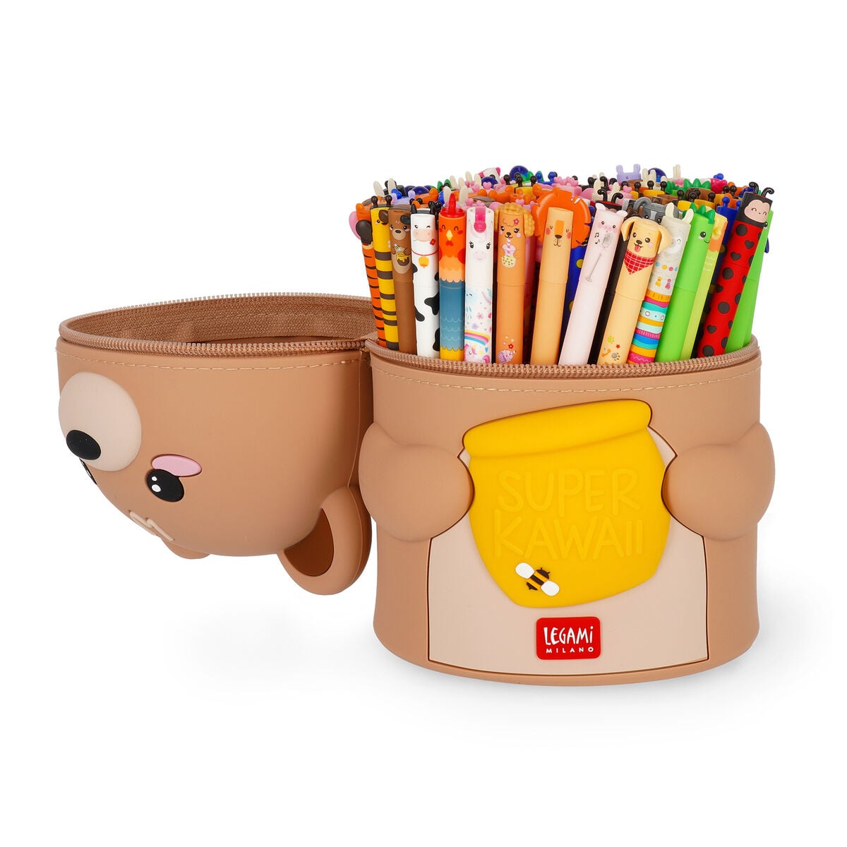 Legami - Ayıcık Tabletop Kalem Tutucu - Süper Kawaii