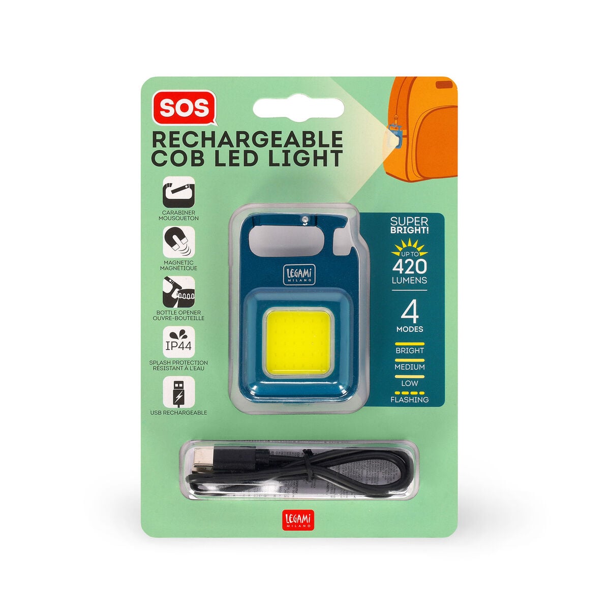 Legami - Rechargeable COB LED Light