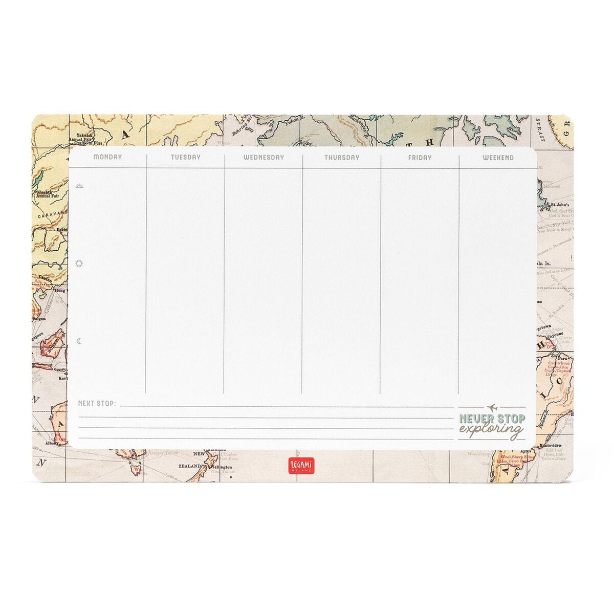 Legami - Seyahat Kâğıt Mousepad ve Memo Cube - Smart Notes