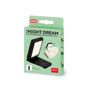 Legami - Şarjlı LED Okuma Lambası - Süper Gece Rüyası