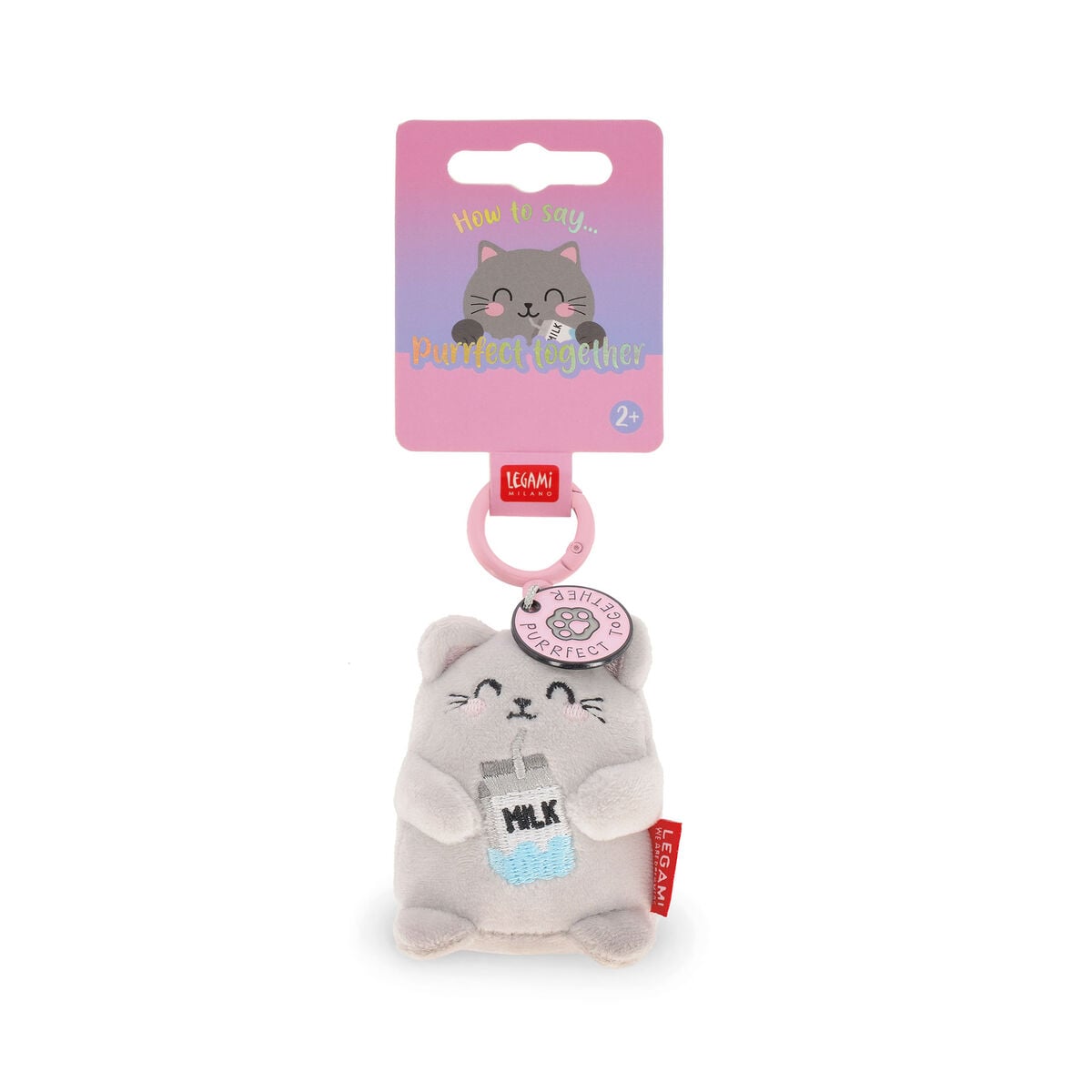 Legami - Kitty Pelüş Oyuncak Anahtarlık - Tiny Süper Yumuşak!