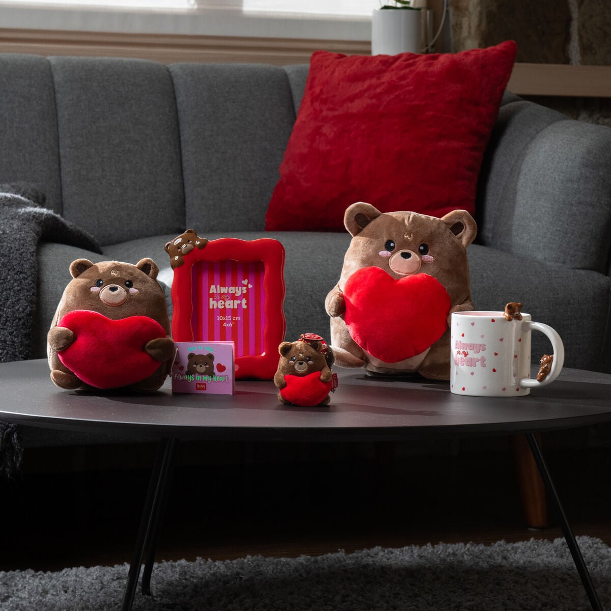 Legami - Teddy Ayı Peluş Anahtarlık - Minik Süper Yumuşak!