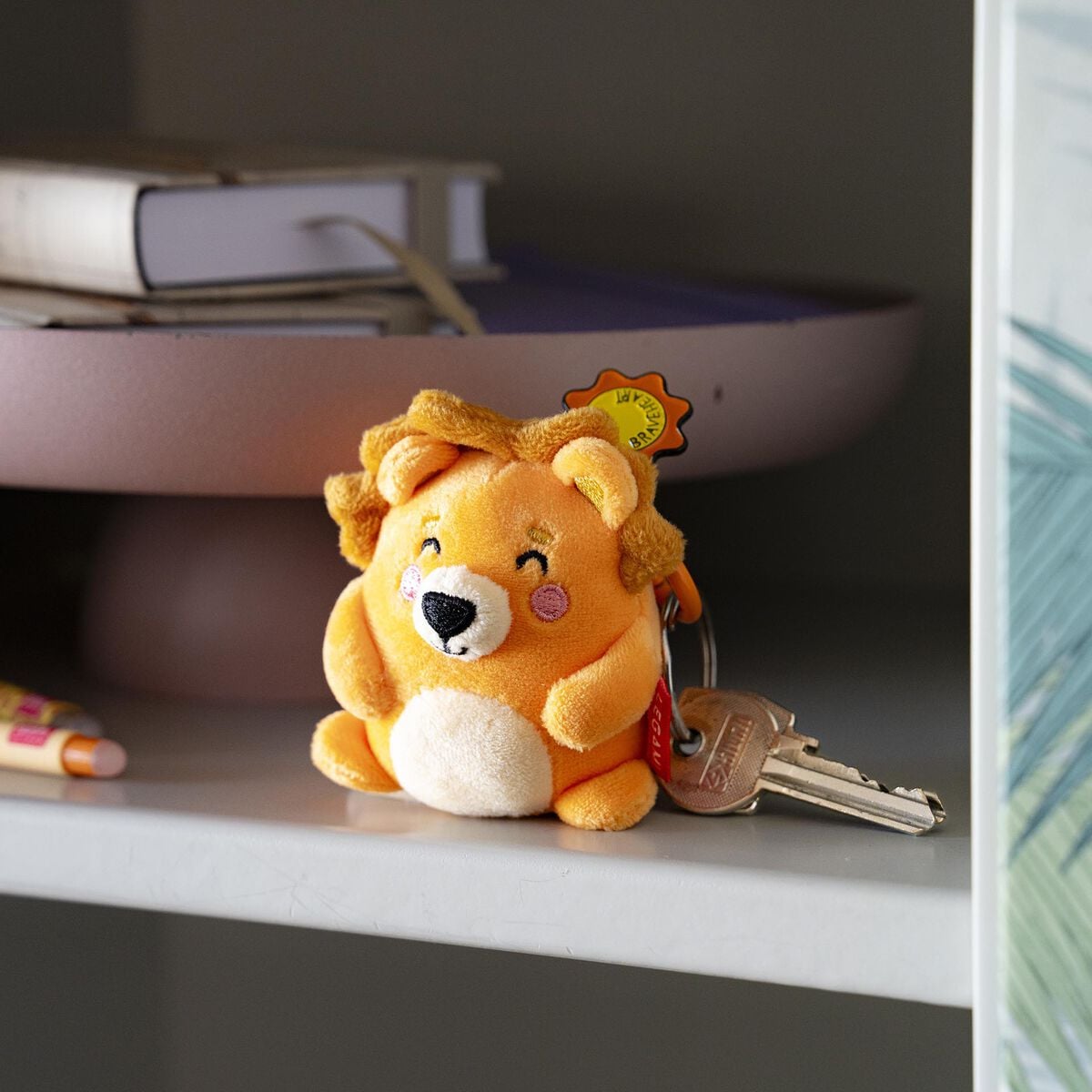 Legami - Aslan Peluş Anahtarlık - Çok Küçük Çok Yumuşak!