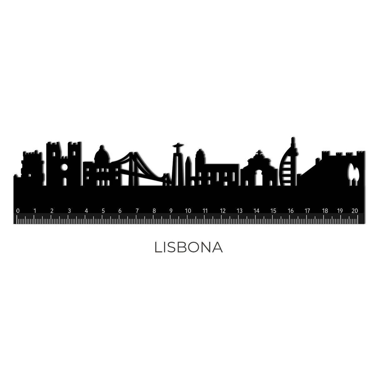 Legami - Ruler ile Lisbon Skyline - Follow Skyline