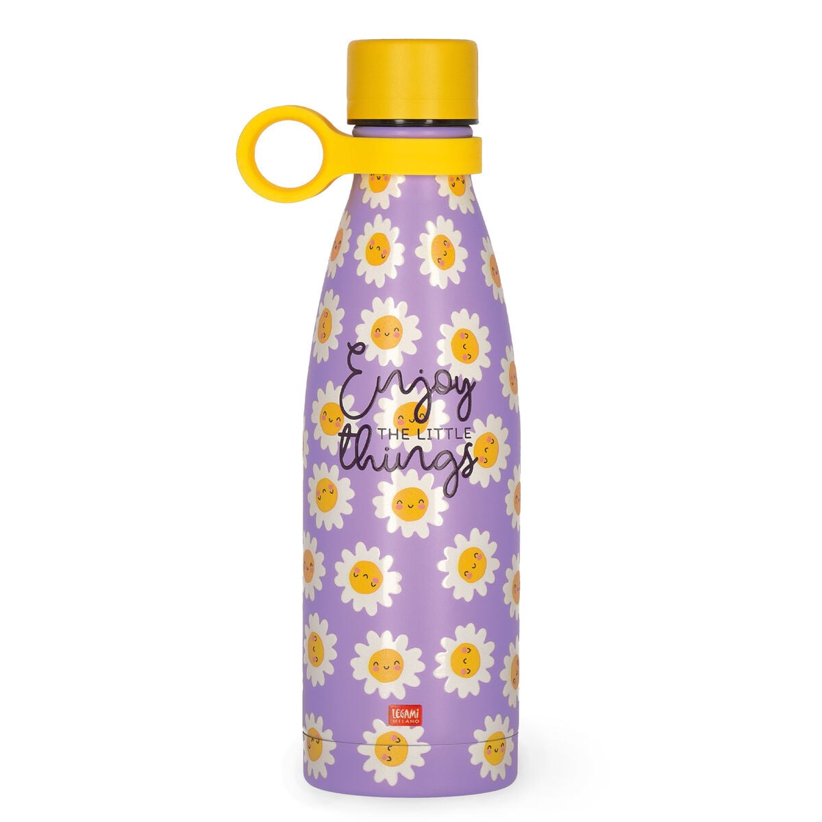 Legami - 500 ml Vakum Şişe - Daisy - Sıcak ve Soğuk