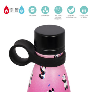 Legami - 500 ml Vakum Şişe - Panda - Sıcak ve Soğuk