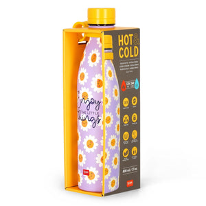 Legami - 800 ml Vakum Şişe - Papatya - Sıcak ve Soğuk