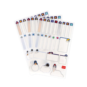 Legami - Yapışkanlı Labels ile Protective Film - My Name Is... - Uzay