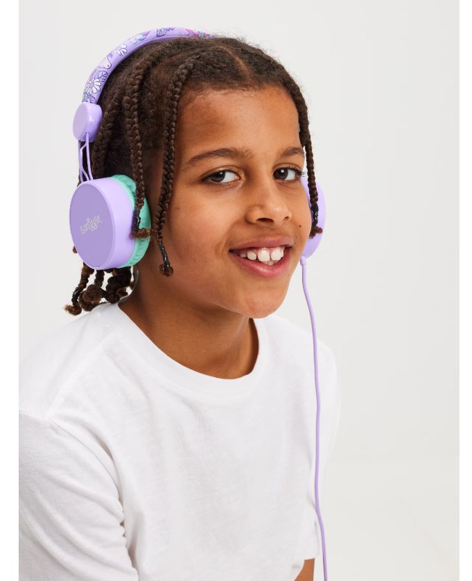 Smiggle - Hi There Kablolu Kulaküstü Kulaklık-Dinossi