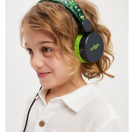 Smiggle - Hi There Kablolu Kulaküstü Kulaklık-Dinossi