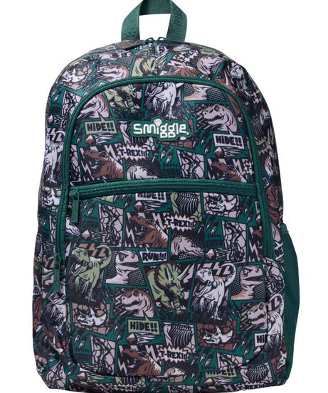 Smiggle - Wonder World Klasik Sırt Çantası-Dinossi
