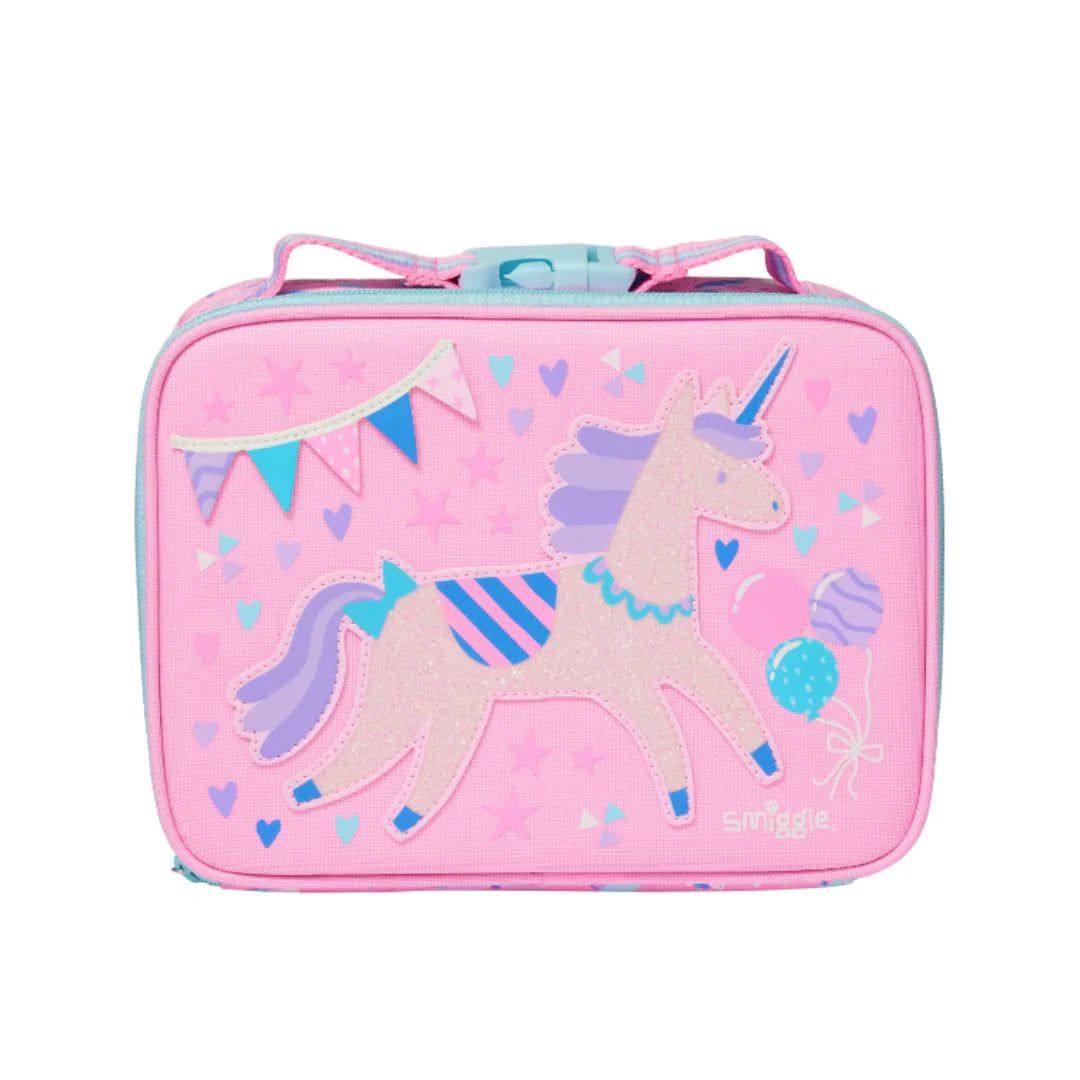 Smiggle - Glide Kare Beslenme Çantası-Dinossi