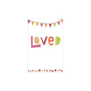 Snuz Loved Nursery Print - Bold-Prints- | Natural Baby Shower