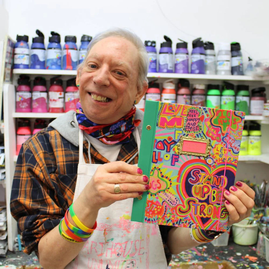 Portico Designs - Arthouse Unlimited 快乐满满 A5 硬壳日记本