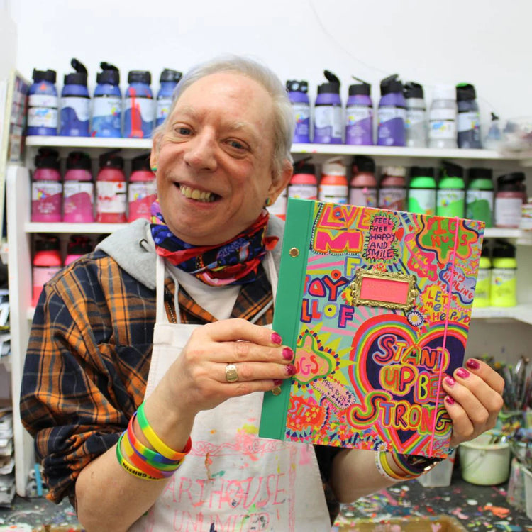 Portico Designs - Arthouse Unlimited 快乐满满 A5 硬壳日记本