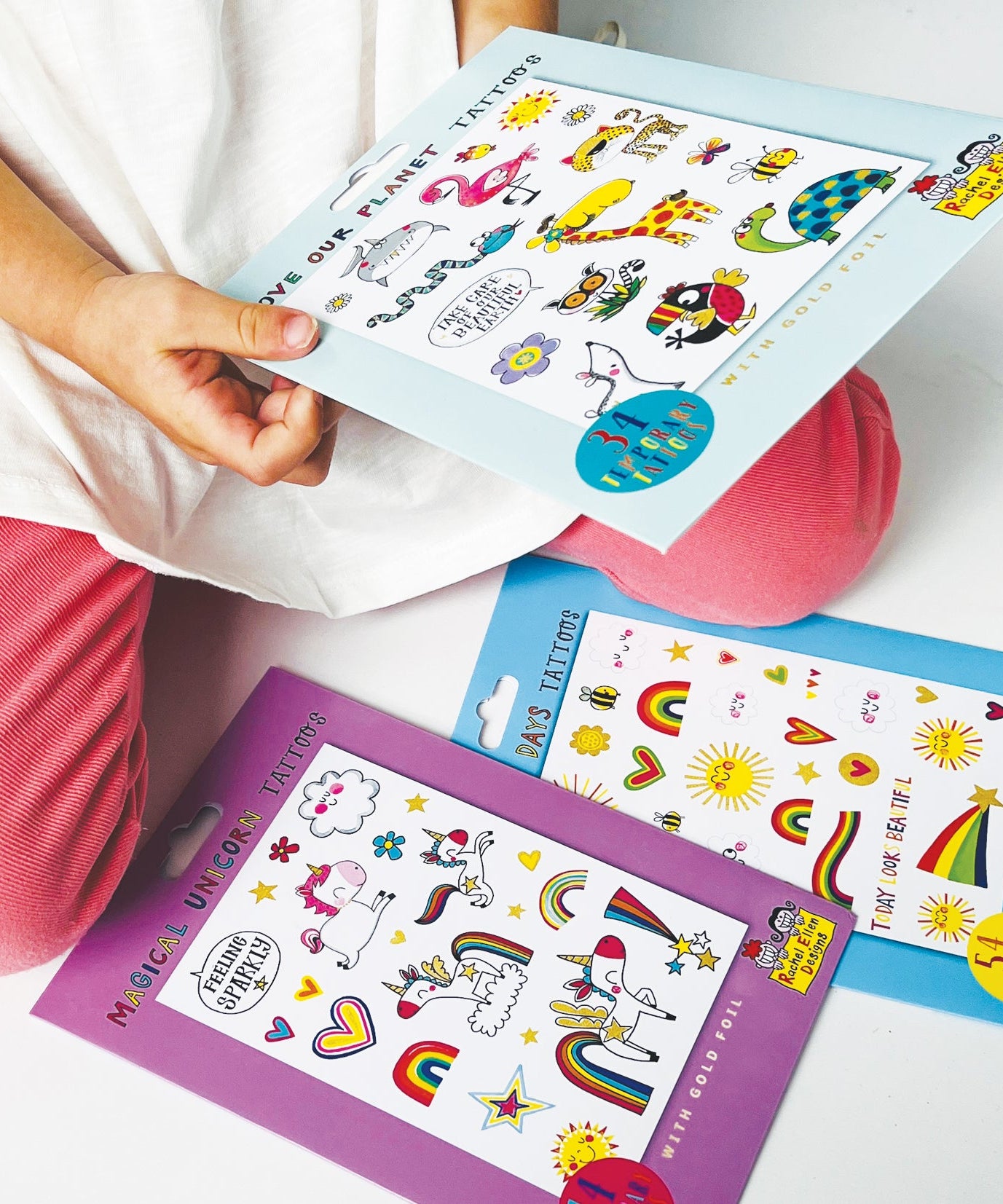 Rachel Ellen - Sunny Days Tatuaggi Temporanei per Bambini