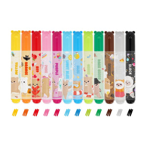 Legami - Seti 12 Markers - Teddy Arkadaşlar