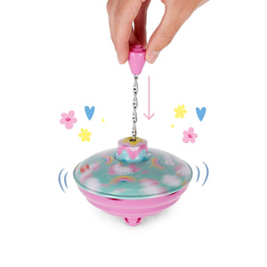 Legami - Tek Boynuzlu At Spinning Top - Spin Me Round