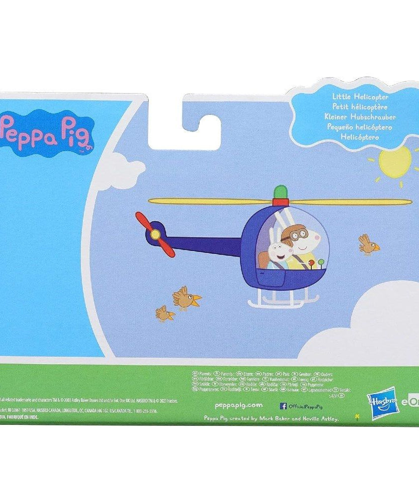 Peppa Pig - Tekli Figür ve Araç Minik Helikopter Oyuncak Seti-Dinossi
