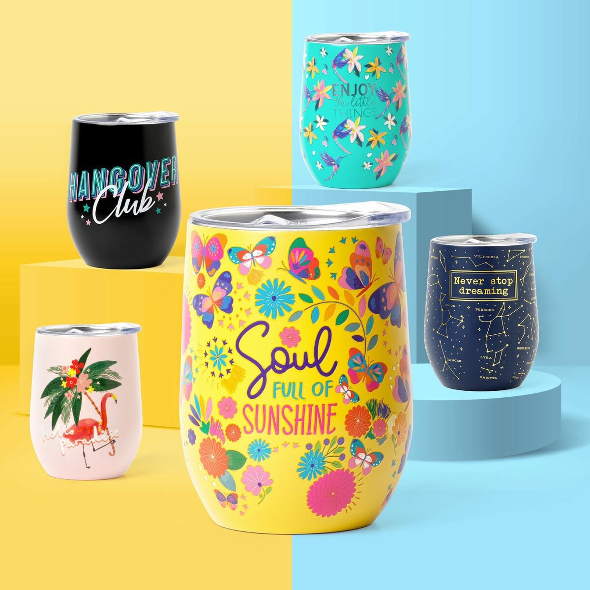 Legami - 325 ml Vakum Tumbler - Hangover - Sıcak ve Soğuk