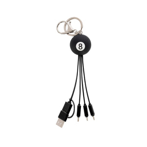 Legami - 8 Ball 6-in-1 Anahtarlık Charging Cable - Link Up