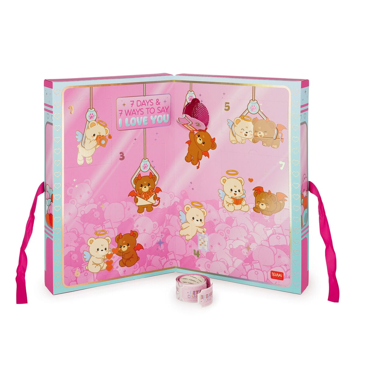 Legami - Box ile 7 Surprises - 7 Days & 7 Ways to Say I Aşk You