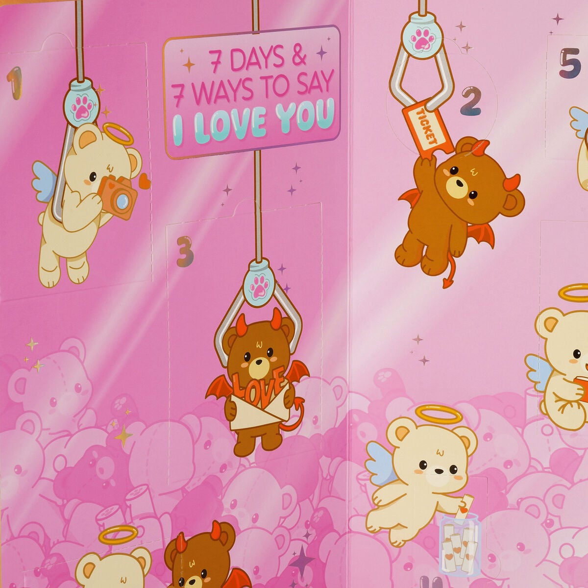 Legami - Box ile 7 Surprises - 7 Days & 7 Ways to Say I Aşk You