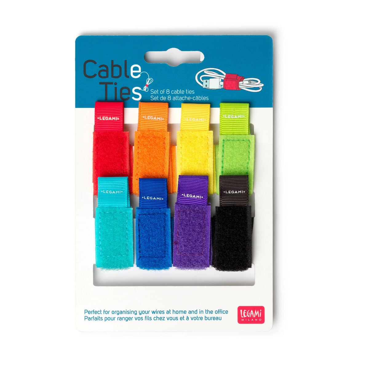 Legami - Set 8 Kabelbinder