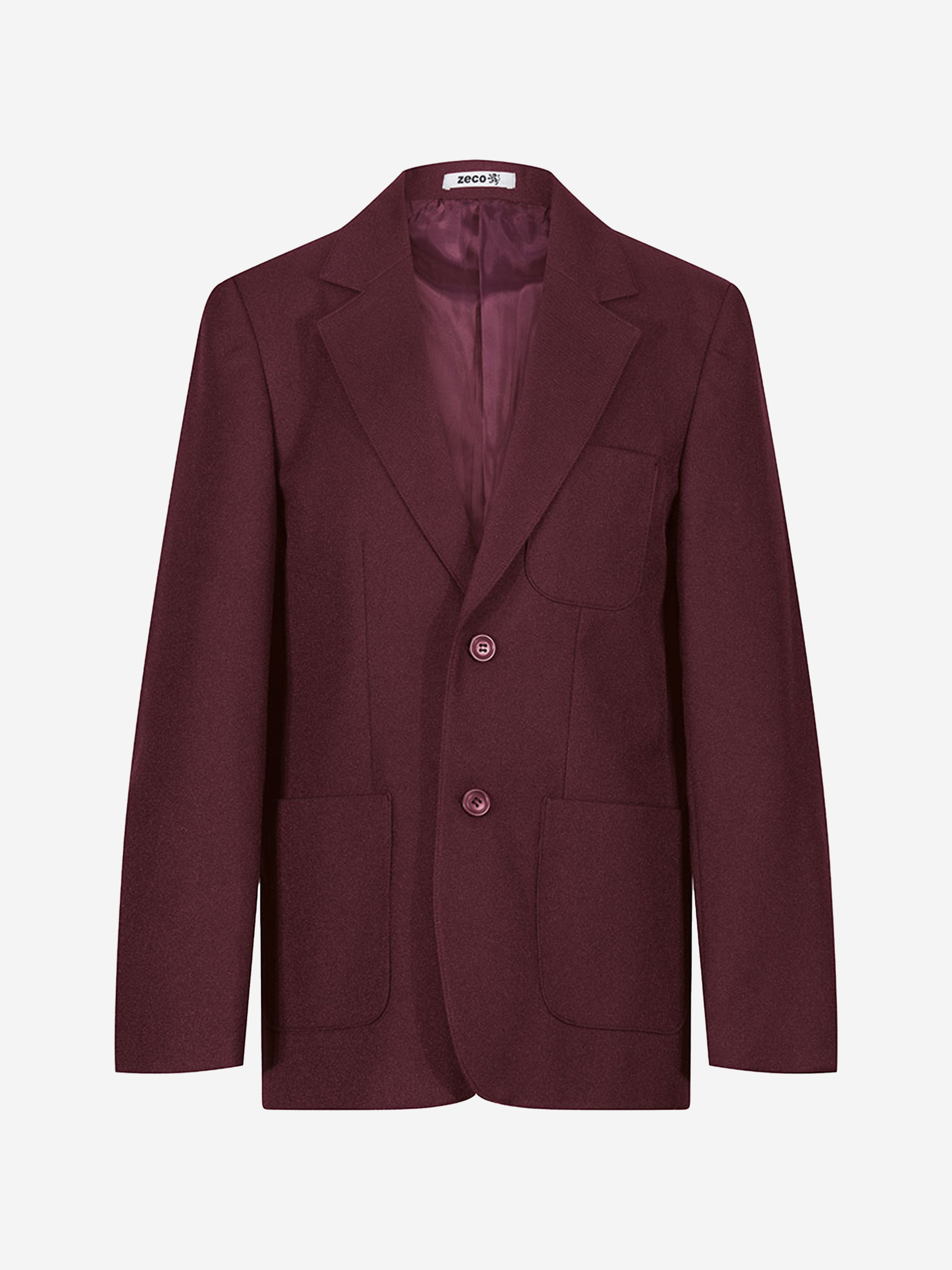 Zeco Kids School Blazer in Maroon