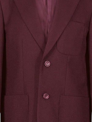 Zeco Kids School Blazer in Maroon
