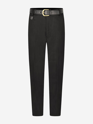 Zeco Boys School Senior Standard Fit Trousers - Long Leg in Black