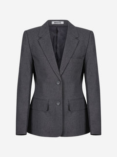 Zeco Girls School Contemporary Eco Jacket in Grey