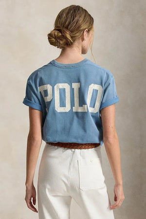 Polo Ralph Lauren pamuklu kadın tişörtü