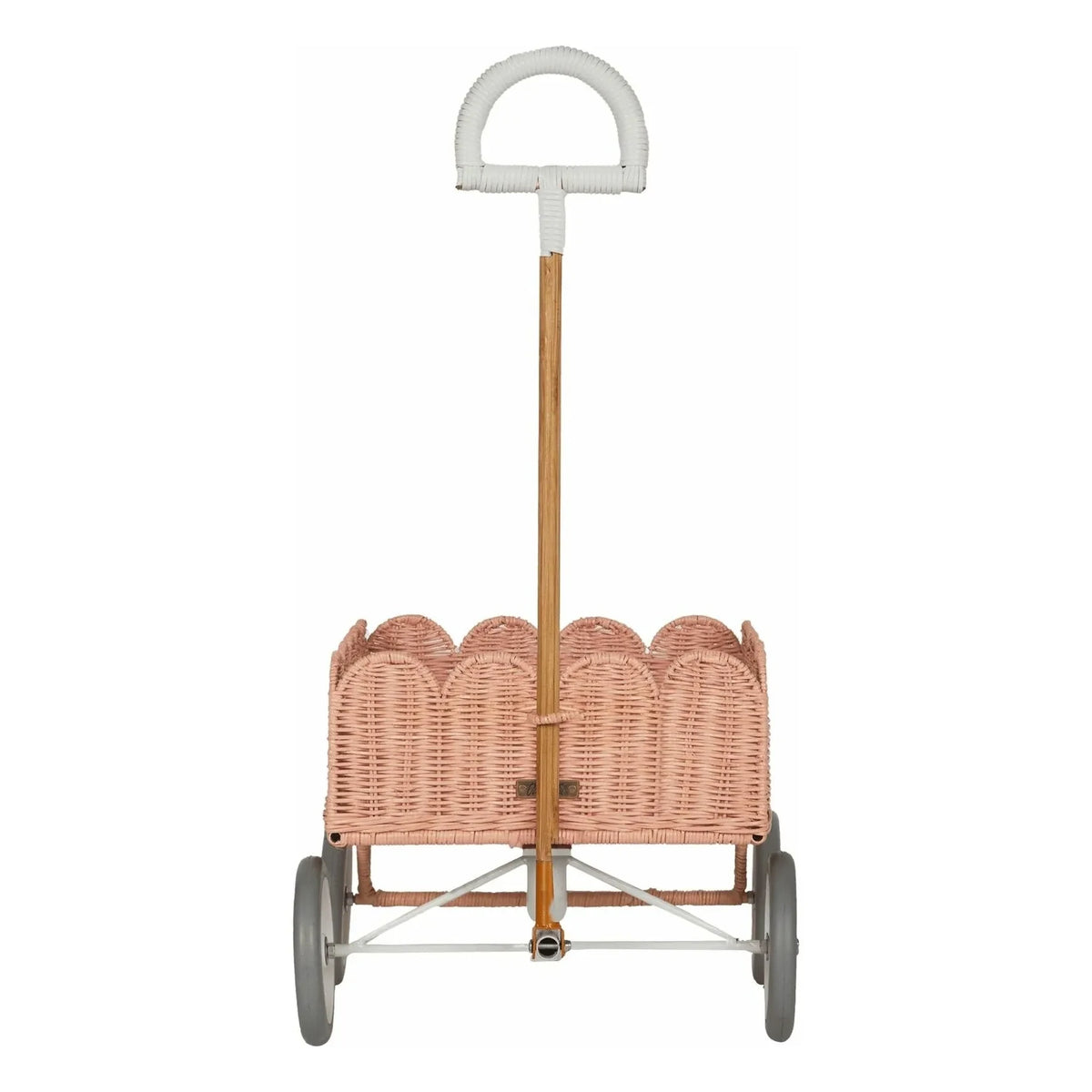 Olli Ella - Leaf Rattan Cart | Peach