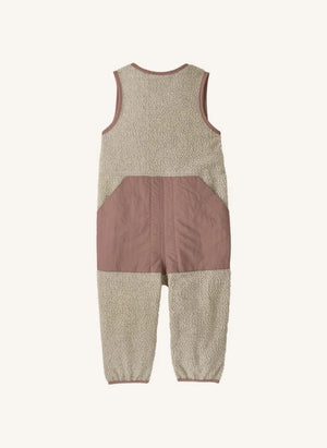 Patagonia - Shearling-Overall aus recycelter Faser | Creme