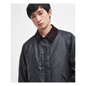 Barbour - Transport Wax Bone Jacket | Black