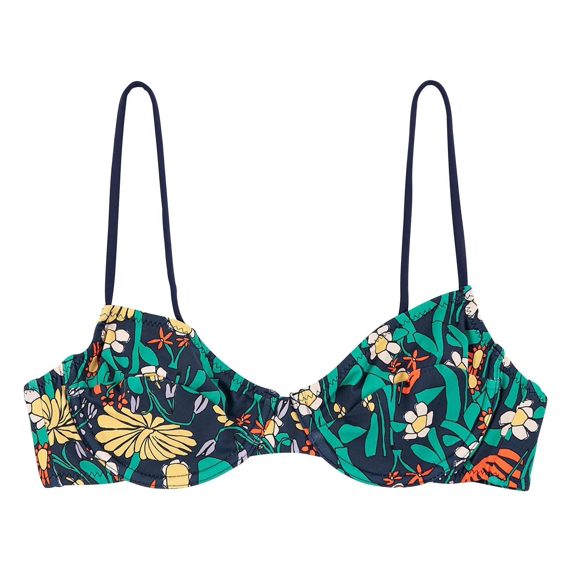 Bobo Choses - Color Herbalist bikini üstü | Yeşil