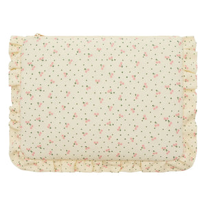Mimi & Lula - Kirschfarbene Clutch | Creme