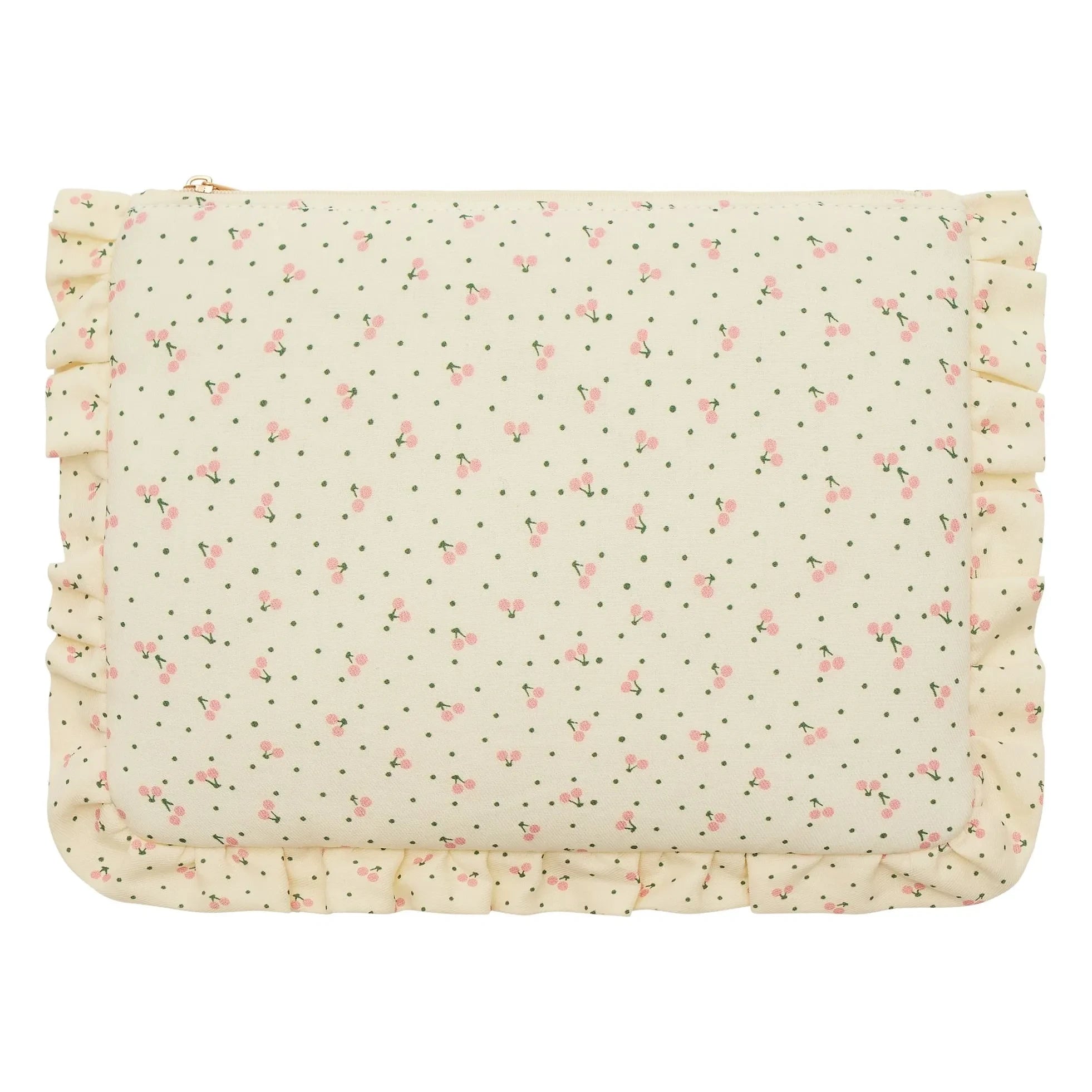 Mimi & Lula - Kirschfarbene Clutch | Creme